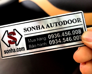 6 mẫu tem nhôm xước cho cửa cuốn siêu bền đẹp, “hot” nhất năm 2018
