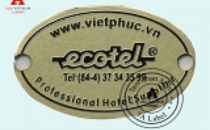 Làm tem logo gắn đồ da giá rẻ bền đẹp cho  balo, túi xách