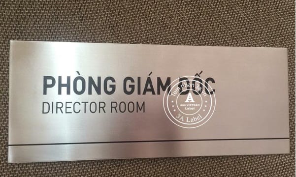 Địa chỉ làm tem inox ăn mòn giá rẻ tại TPHCM