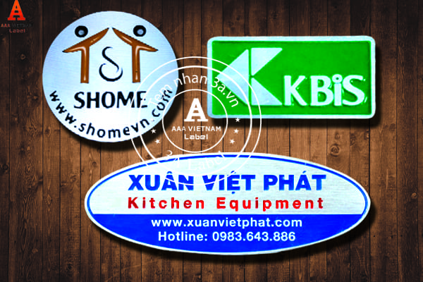 Nhãn nhôm phay cho đồ nội thất 