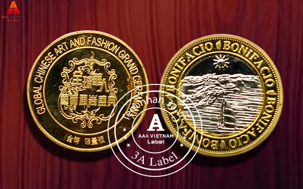 Làm tem đồng, hợp kim đồng cho huy hiệu cài áo