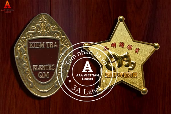 Tem huy hiệu bằng đồng giá rẻ nhất hiện nay 7