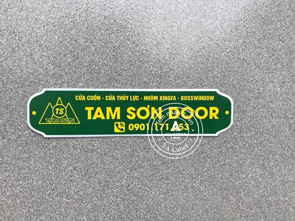 In tem kim loai giá rẻ cho sản phẩm