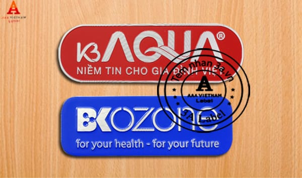 Tem nhôm xước có giá rẻ nhất trong các loại tem kim loại 