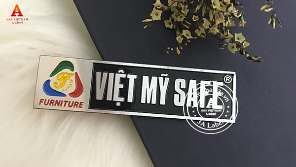 Tem nhôm phay xước dập cho két bạc, két sắt 