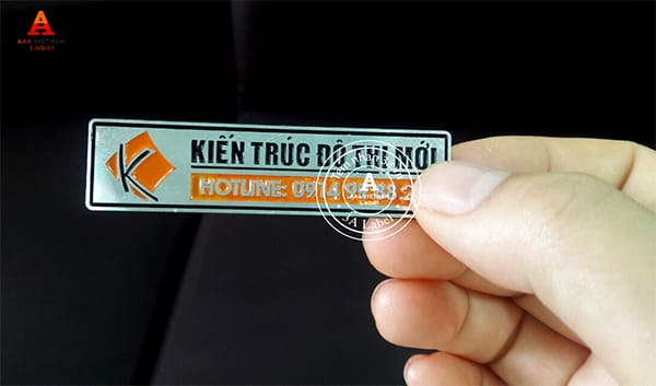 Tem mác nhôm cho đồ nội thất giá rẻ nhất 