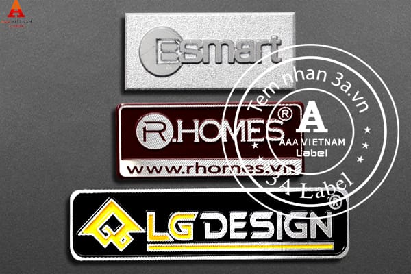 tem nhôm xước tem đồng cho nội thất giá rẻ 1