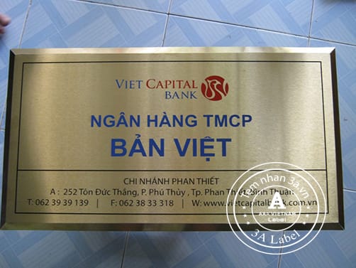 In ấn mác nhôm giá rẻ, bền đẹp nhất