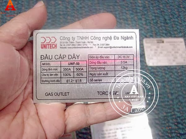 Biển inox ăn mòn đẹp nhất