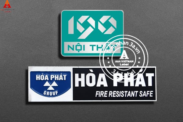 du án làm tem nhãn mác của tem nhãn 3a 3