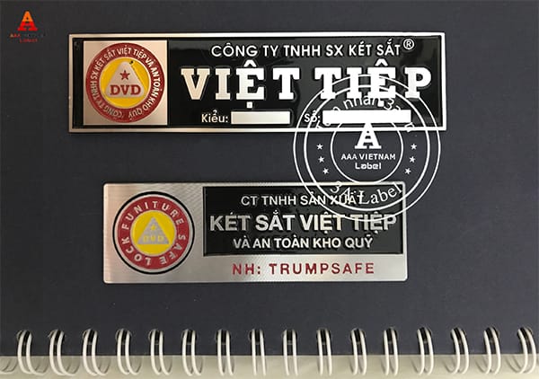 du án làm tem nhãn mác của tem nhãn 3a 5