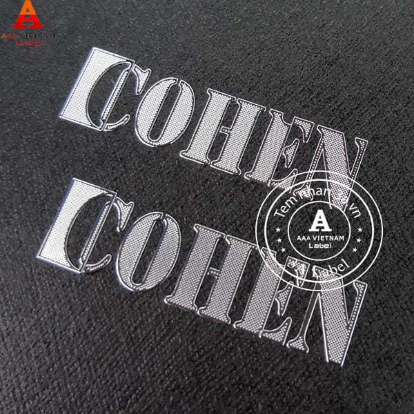 Nhận in ấn nhãn kim loại giá rẻ