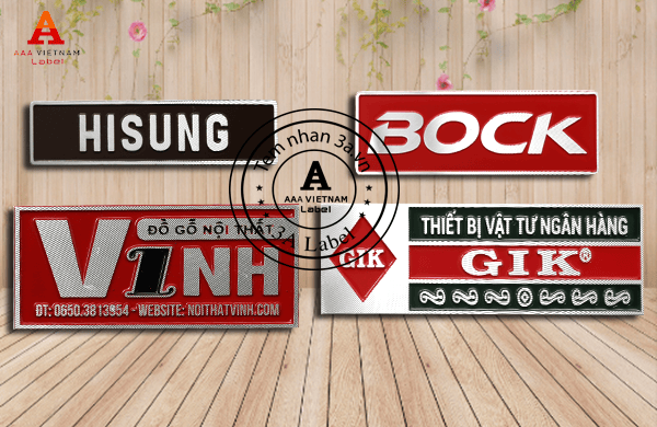 In tem nhôm giá rẻ, đẹp nhất hiện nay