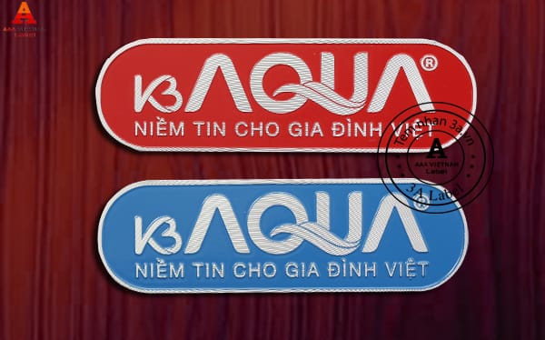 In ấn tem kim loại, Tem nhôm xước, dập nổi giá rẻ
