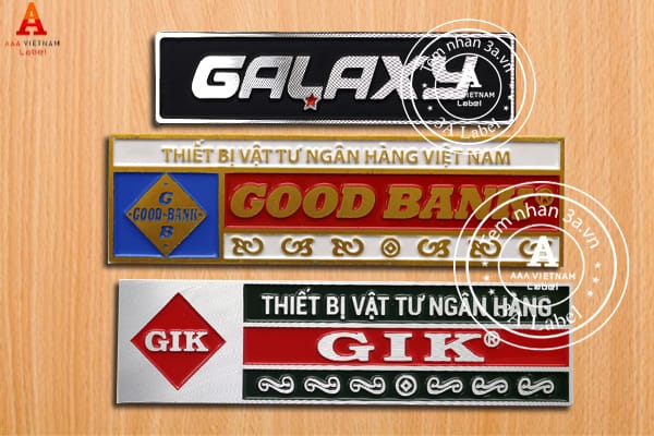 làm tem kim loại giá rẻ, đẹp nhất 
