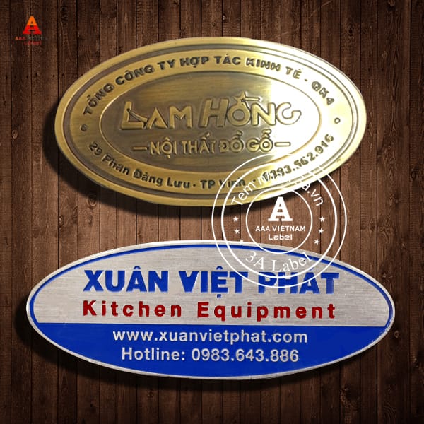 sản xuất tem nhôm tem đồng giá rẻ 2