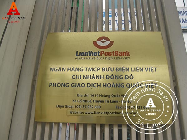 Tem nhãn inox giá rẻ, đẹp nhất