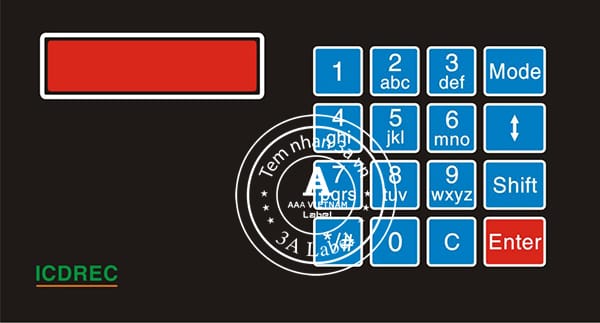 Tem bảng điều khiển điện tử giá rẻ nhất 6