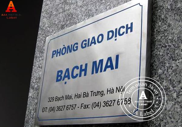 Tem inox ăn mòn giá rẻ đẹp
