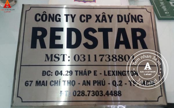 In tem kim loại giá rẻ nhất 