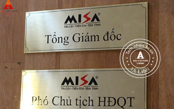 In tem nhãn inox giá rẻ