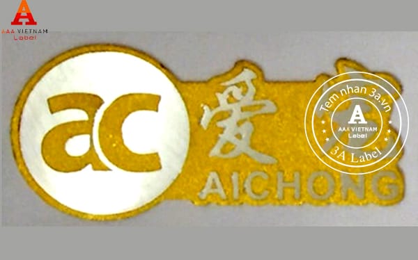 Tem nhôm xước chất lượng kém