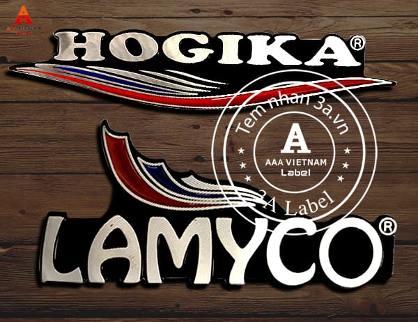 Làm tem nhôm phay, tem mác nhôm giá rẻ vượt bậc 