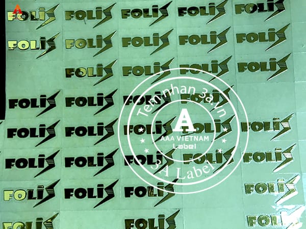 Logo kim loại, nhãn mác kim loại, logo dập nổi giá rẻ 