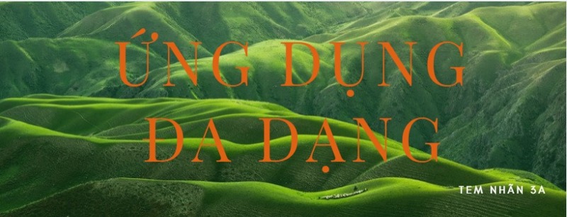 Tem nhôm xước ứng dụng đa dạng cho sản phẩm 