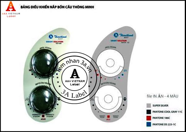 In tem nhựa nổi/tem nhựa nút nổi giá rẻ nhất 