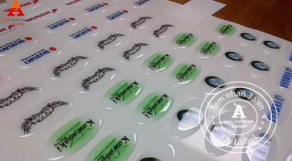 Tem nhựa phủ keo Epoxy giá rẻ nhất hiện nay 