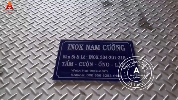 Tem inox ăn mòn giá rẻ nhất